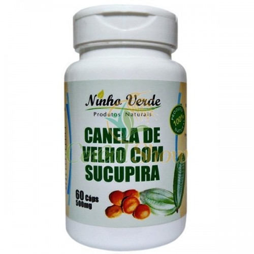 CANELA DE VELHO COM SUCUPIRA 60 CÁPS - 500MG