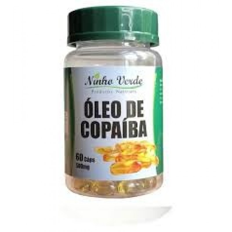 ÓLEO DE COPAÍBA - 60 CAPS - 500MG -NINHO VERDE