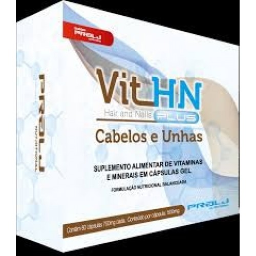 VIT HN CABELOS E UNHAS POTE - 60CAPS - 500MG - PROLJ