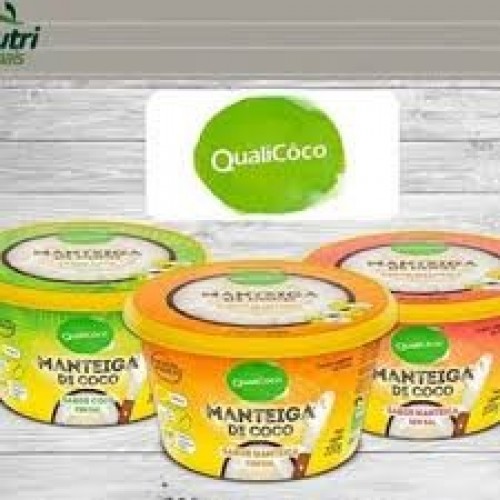 MANTEIGA DE COCO 200 G QUALICOCO SABORES