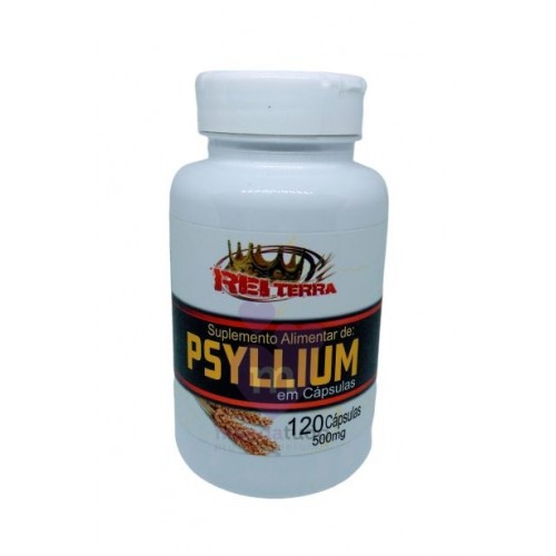 PSYLLIUM - 120 CAPS - 500MG - REI TERRA 