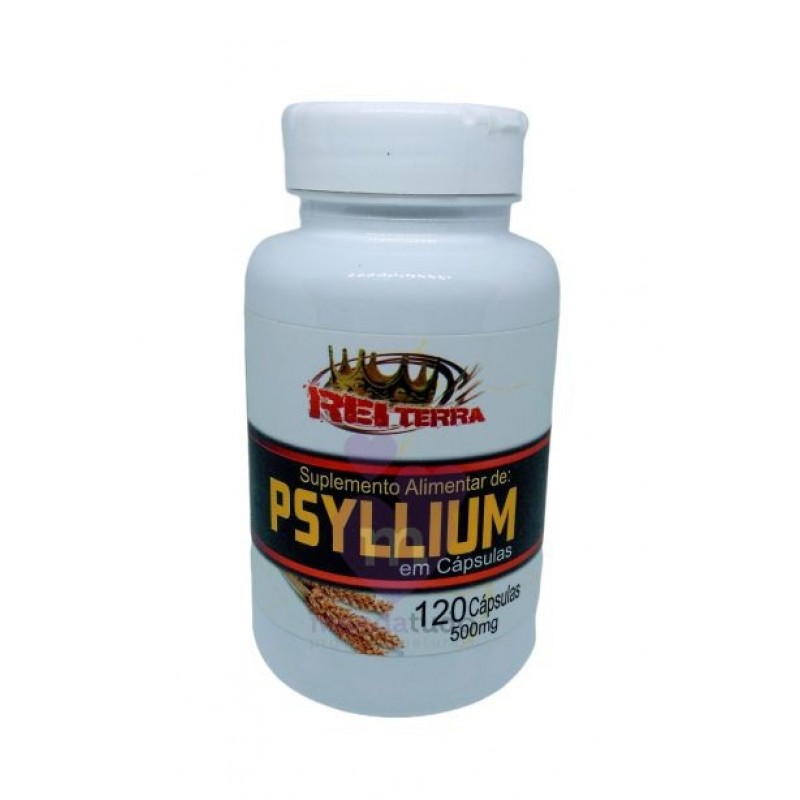 PSYLLIUM - 120 CAPS - 500MG - REI TERRA 