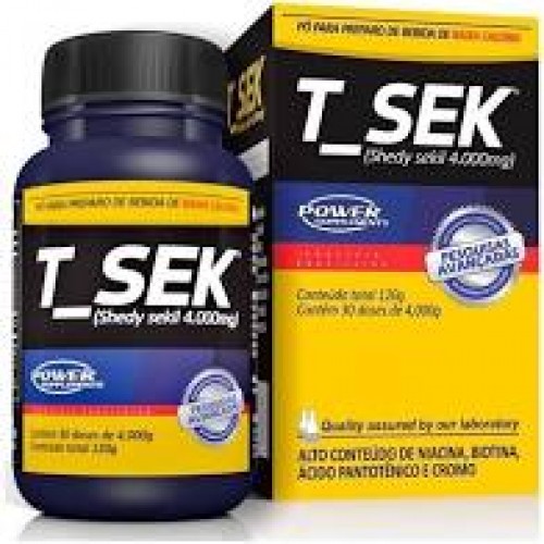 T SEK 120 G POWER SUPLEMENTS