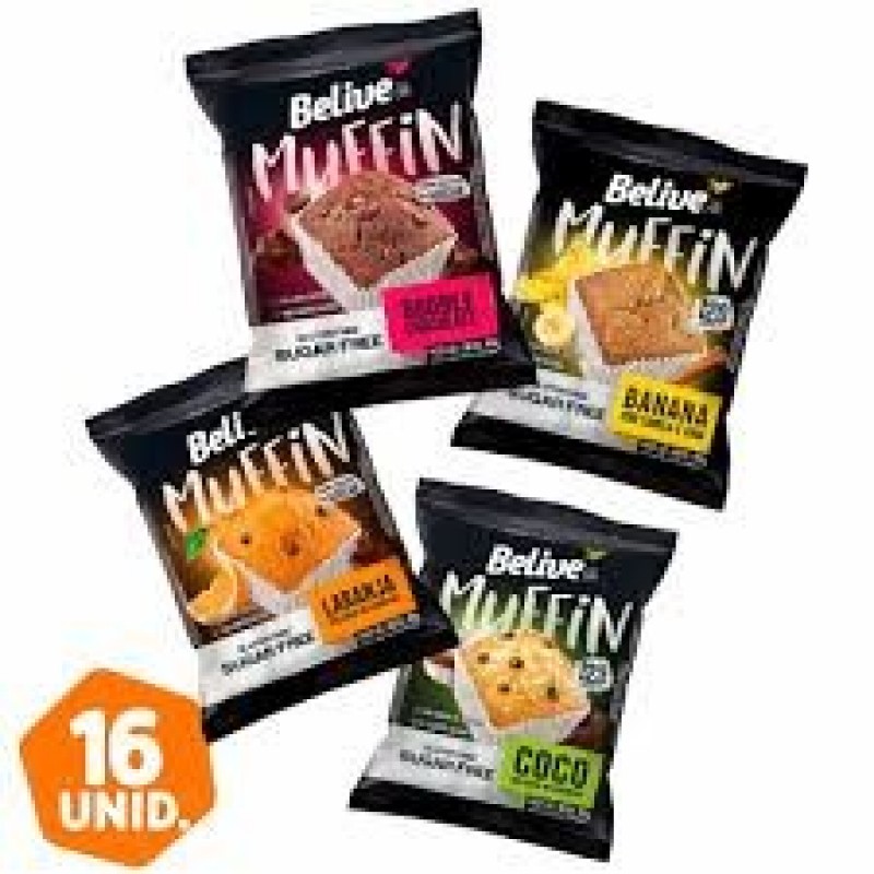 MUFFIN BELIVE SABORES 40 G