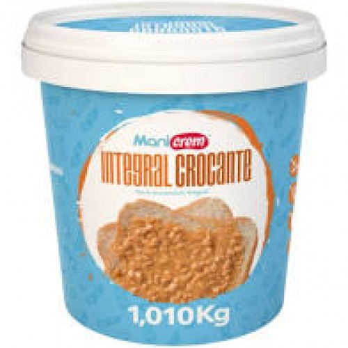 PASTA DE AMENDOIM CROCANTE MANICREAM 1,010 KG