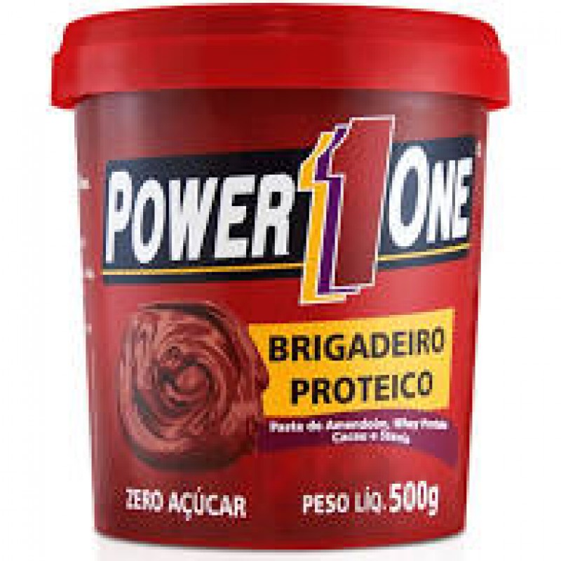 PASTA DE AMENDOIM BRIGADEIRO PROTEICO POWER ONE 50...