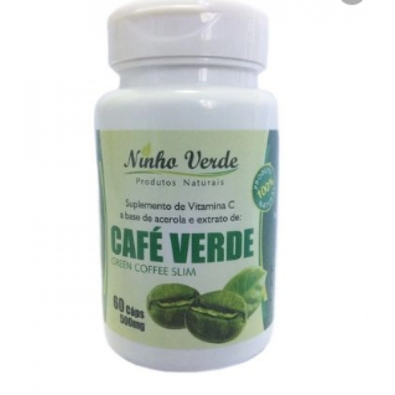 CAFÉ VERDE 60 CÁPS - 500G NINHO VERDE