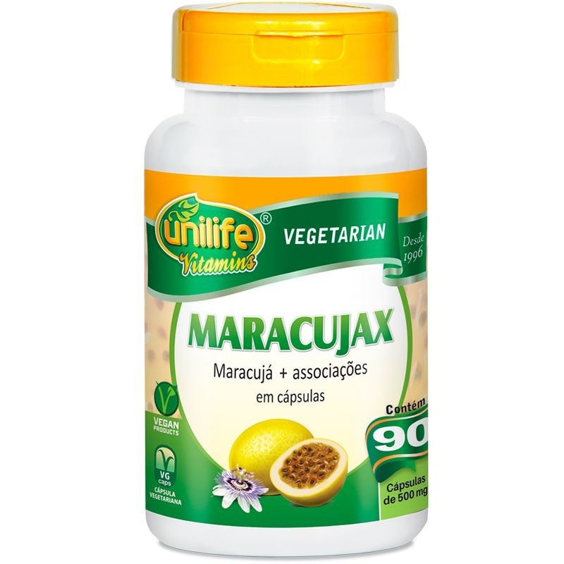 MARACUJAX - 90 CAPS - 500MG - INILIFE