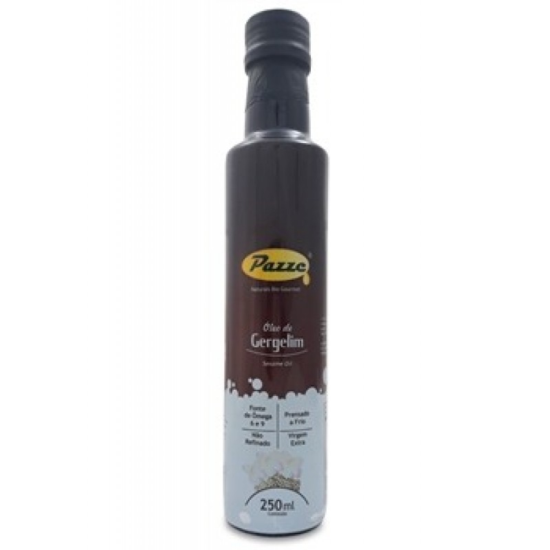 ÓLEO DE GERGELIM - 250ML - PAZZE