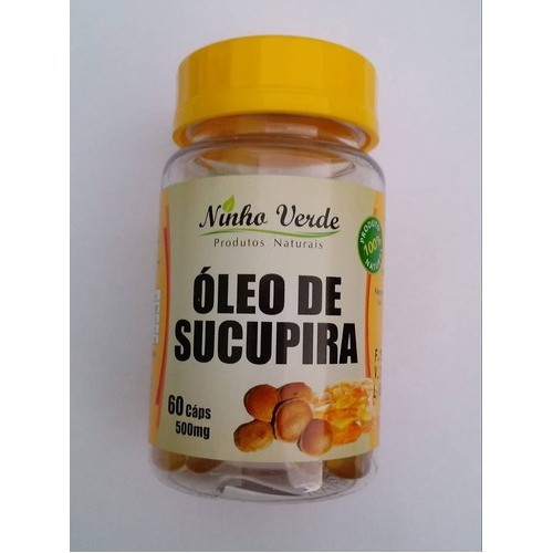 ÓLEO DE SUCUPIRA 60 CAPS - 500MG - NINHO VERDE